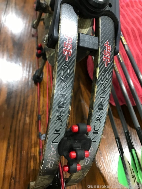 PSE CARBON AIR  bow LEFT HANDED (MAKE ME A REASONABLE OFFER)-img-9