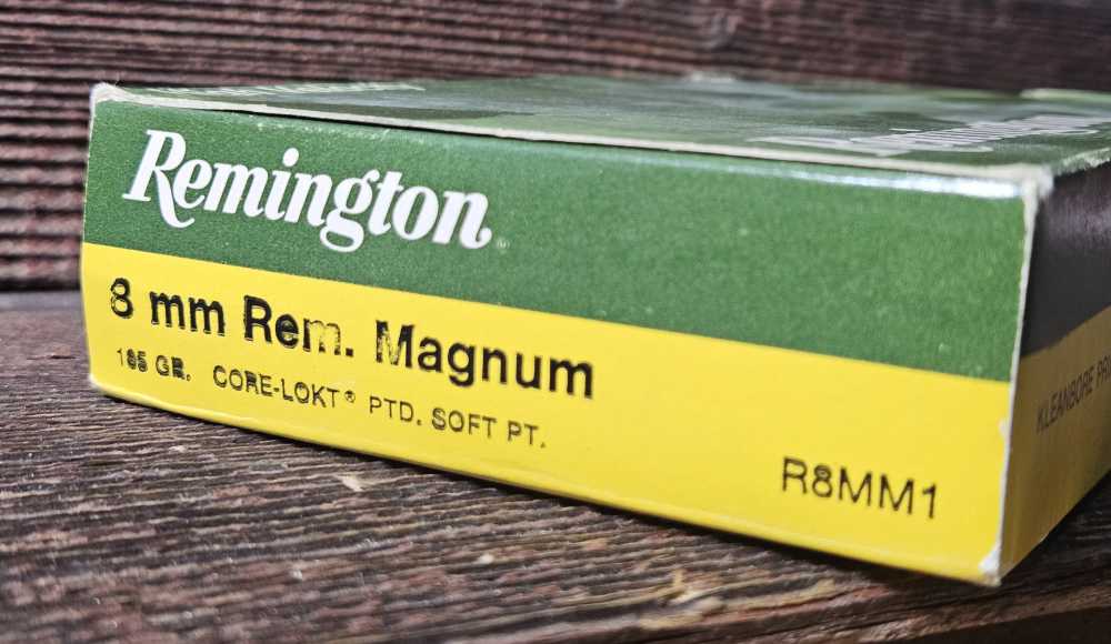 Factory Remington 8mm Rem Mag 185gr Core-Lokt Ammo 20 Rounds-img-0