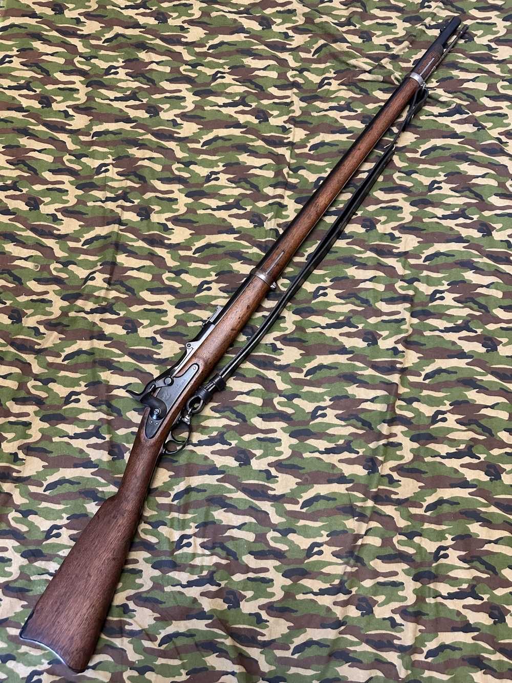 1863 Springfield Civil War Conversion to .50/70, Excellent!-img-0