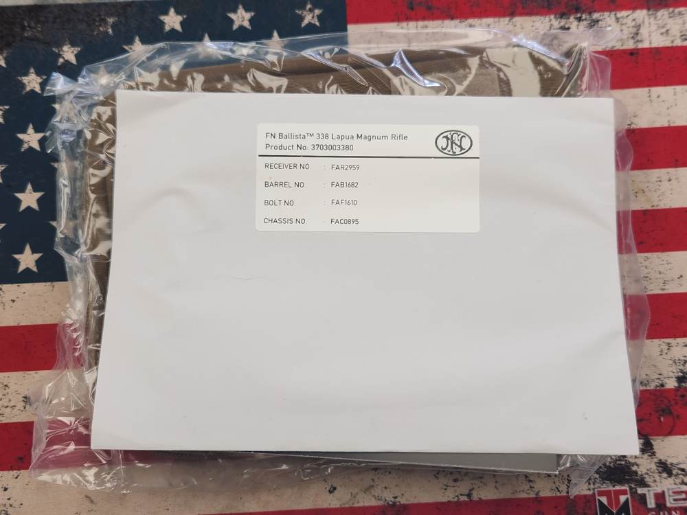 BEAUTIFUL DISCOUNTINUED FNH BALLISTA SNIPER RIFLE PACKAGE 338 LAPUA 308 762-img-98