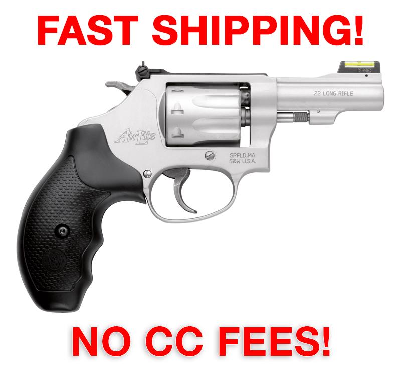 Smith & Wesson 317 Airlite 22LR 3" 8rd Stainless Revolver 160221-img-0