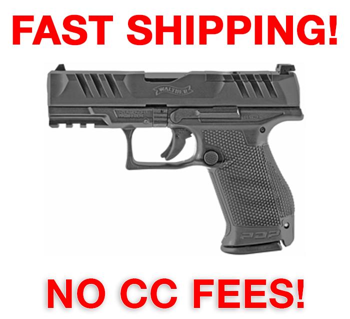 Walther PDP Compact 9mm 4" 15rd Matte Black Pistol 2851229-img-0