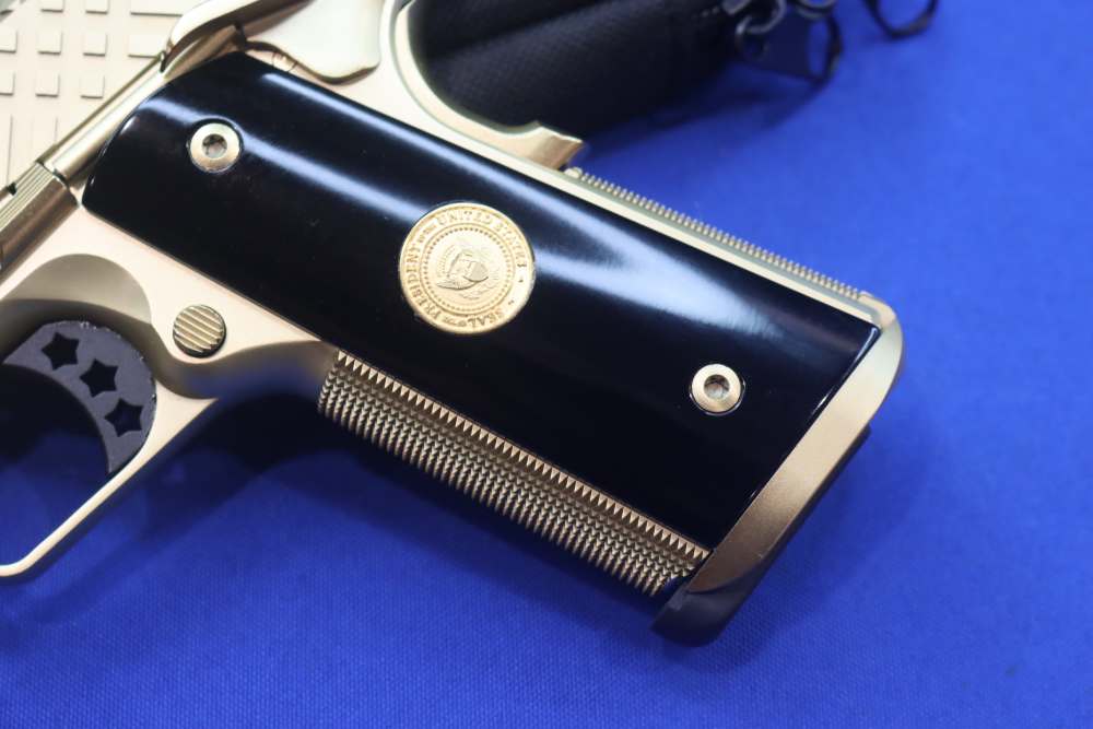 SK Customs Springfield PRESIDENT TRUMP 45 47 1911 Pistol Set GOLD #41 of 50-img-18