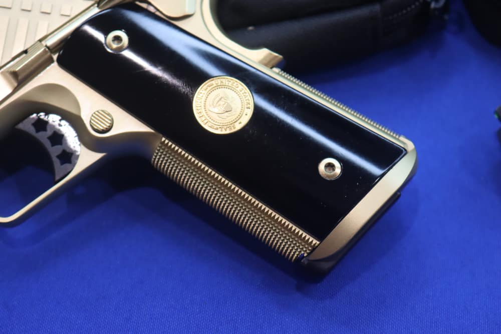SK Customs Springfield PRESIDENT TRUMP 45 47 1911 Pistol Set GOLD #41 of 50-img-7