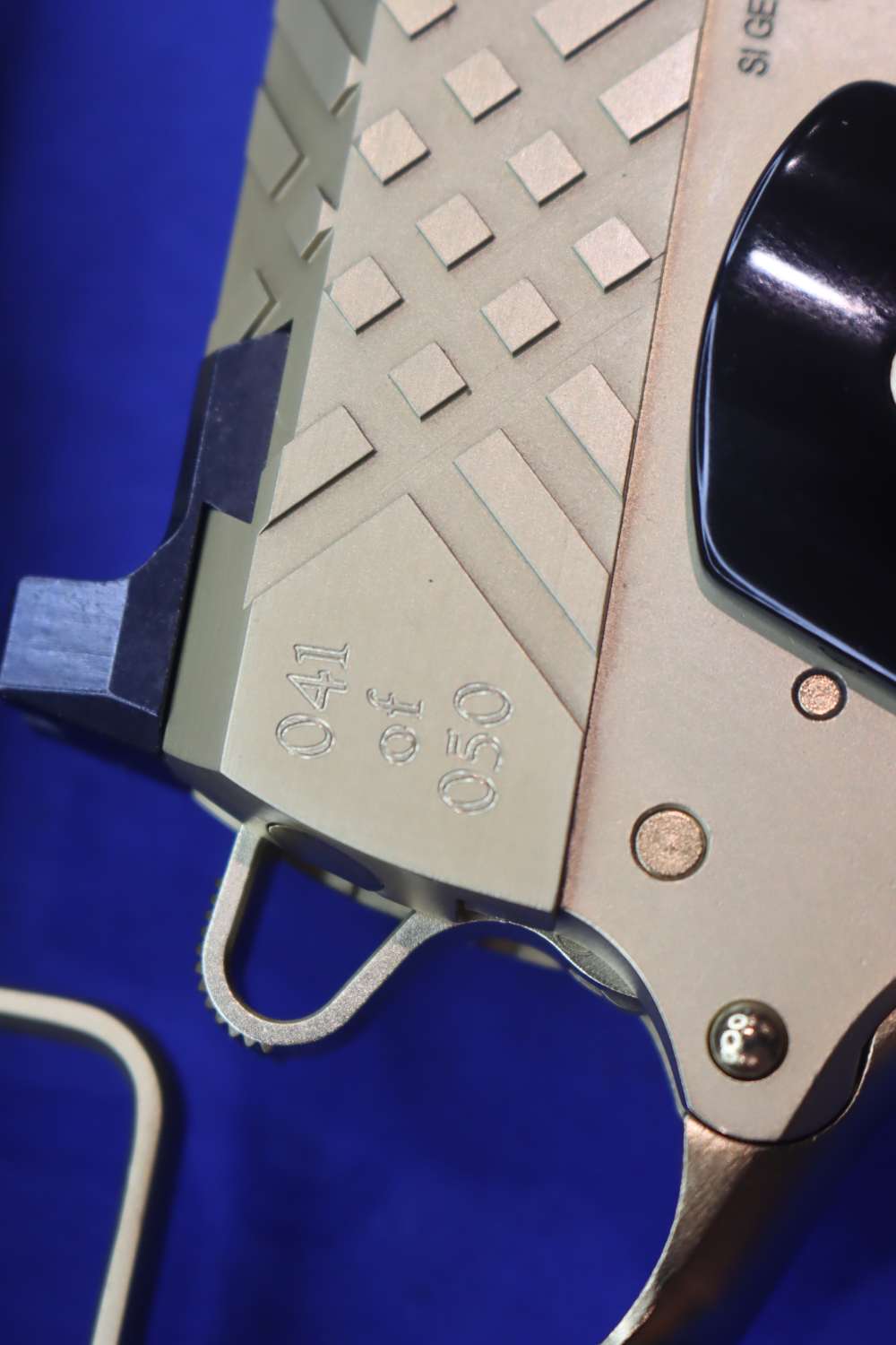 SK Customs Springfield PRESIDENT TRUMP 45 47 1911 Pistol Set GOLD #41 of 50-img-26