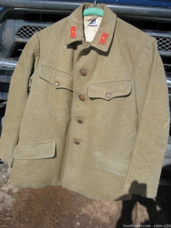 W.W. 2 JAPANESE ARMY WOOL UNIFORM RANK TABS WELL MARKED IN MINT CONDITION.-img-0