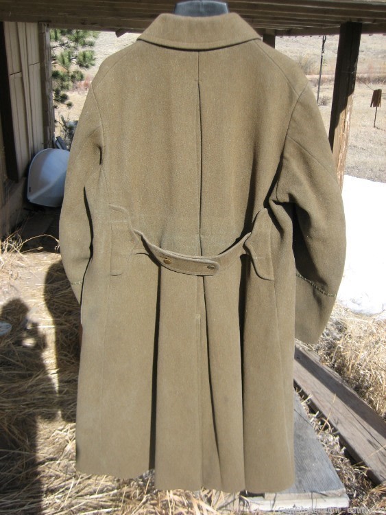 W.W 2 JAPNESE ARMY OFFICER'S WOOL OVER COAT CAPT, FOUND ON KISKA NICE!-img-2