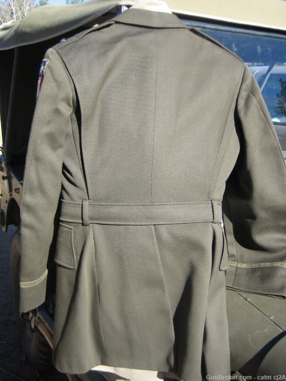 W.W. 2 ARMY AIR CORPS PILOTS UNIFORM NAMED P-47 THE JUG COMPLETE SET D.F.C.-img-4