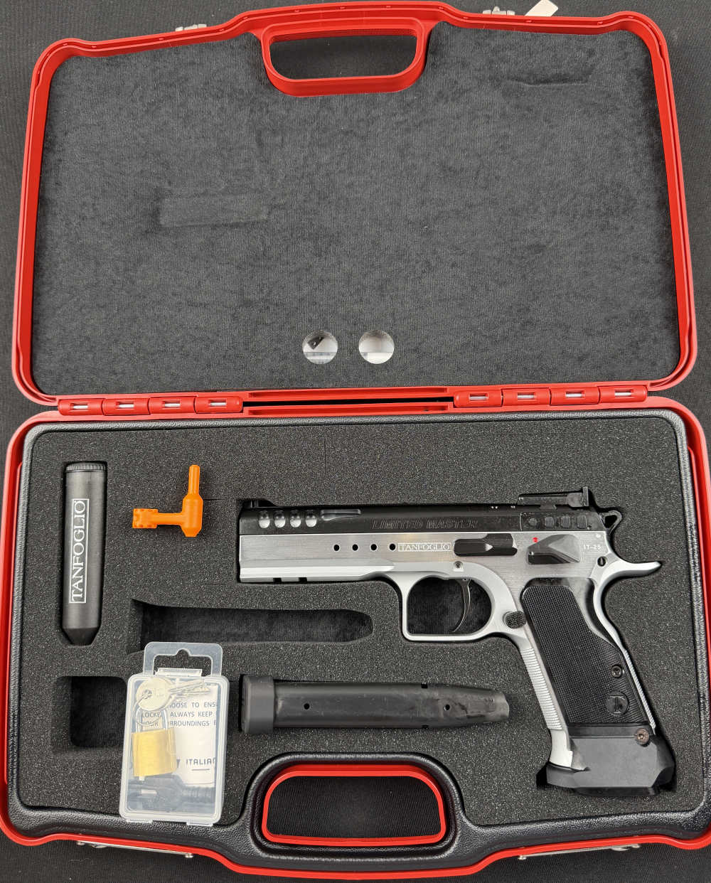 Tanfoglio Defiant Limited Master Duotone 10mm OPTIC READY *RARE* NO RESERVE-img-0