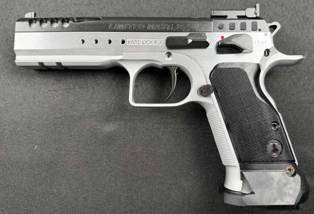 Tanfoglio Defiant Limited Master Duotone 10mm OPTIC READY *RARE* NO RESERVE-img-1