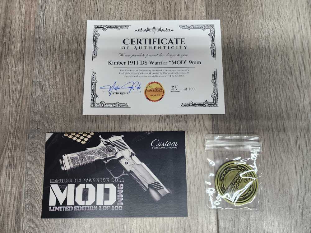 Custom & Collectable Kimber DS Warrior MOD 9mm-img-5