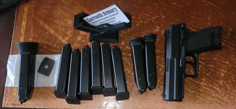 Heckler & Koch HK USP Compact .45 ACP - Range Ready Bundle w/ 9 Factory OEM-img-0