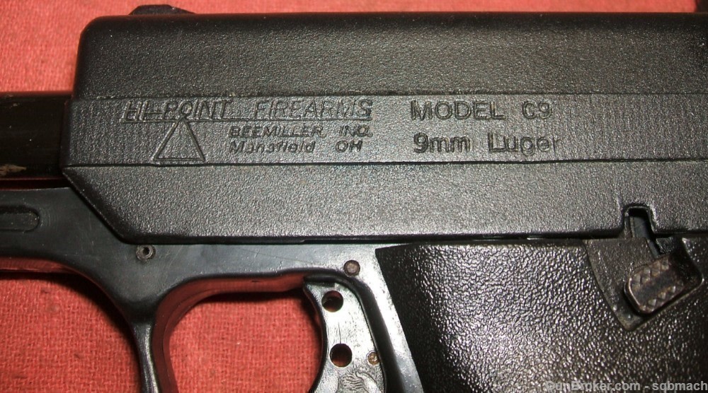 Hi Point Model C9 9mm Luger Pistol Used Good-img-3