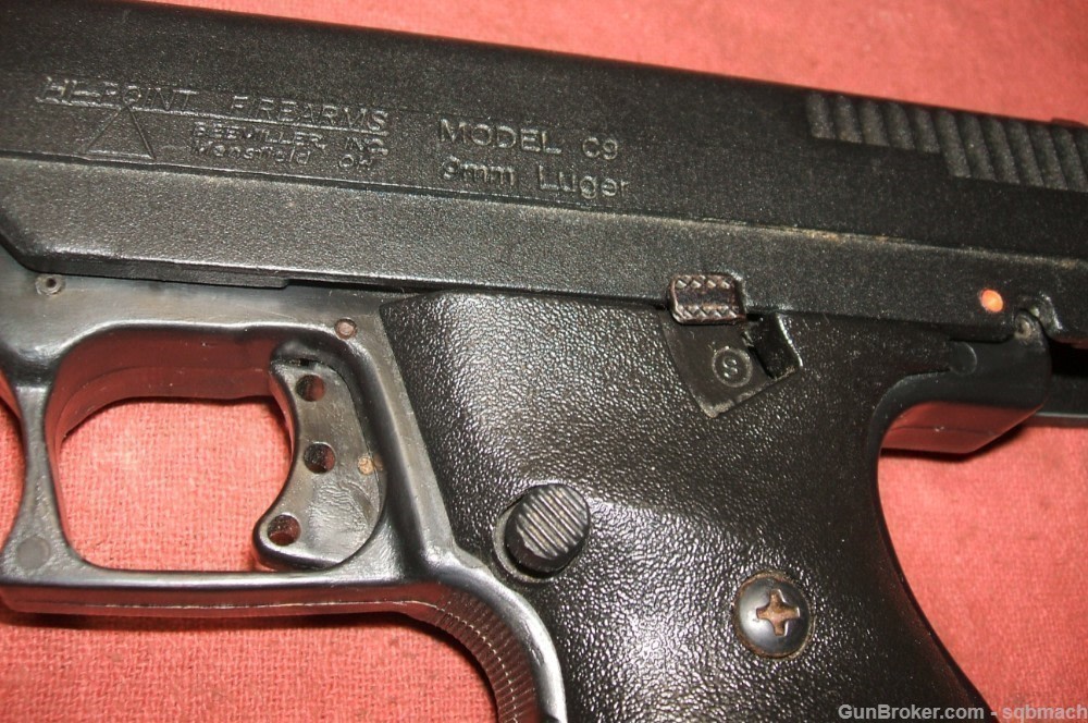 Hi Point Model C9 9mm Luger Pistol Used Good-img-8