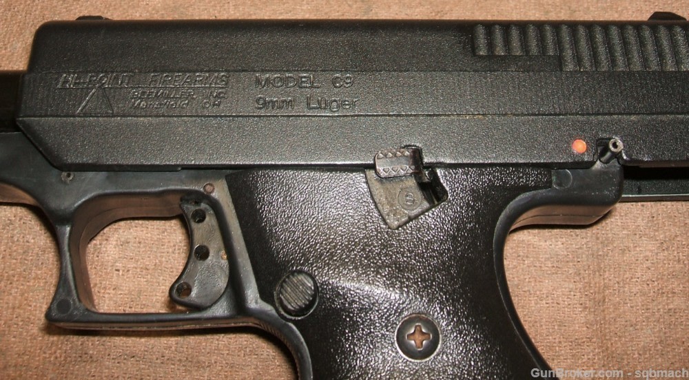 Hi Point Model C9 9mm Luger Pistol Used Good-img-12