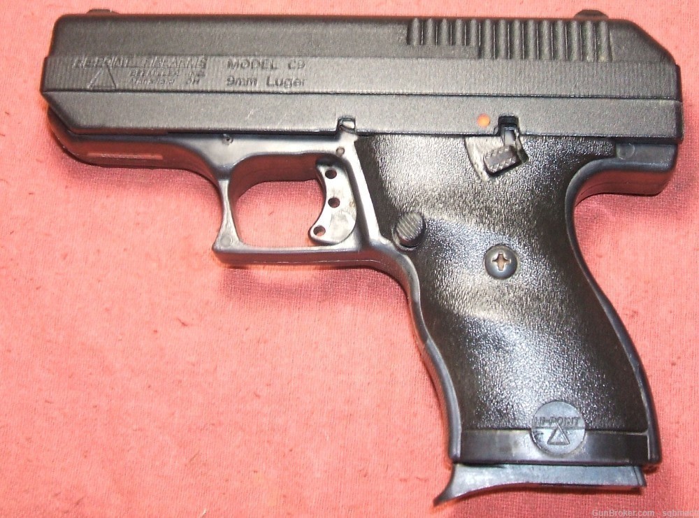 Hi Point Model C9 9mm Luger Pistol Used Good-img-0