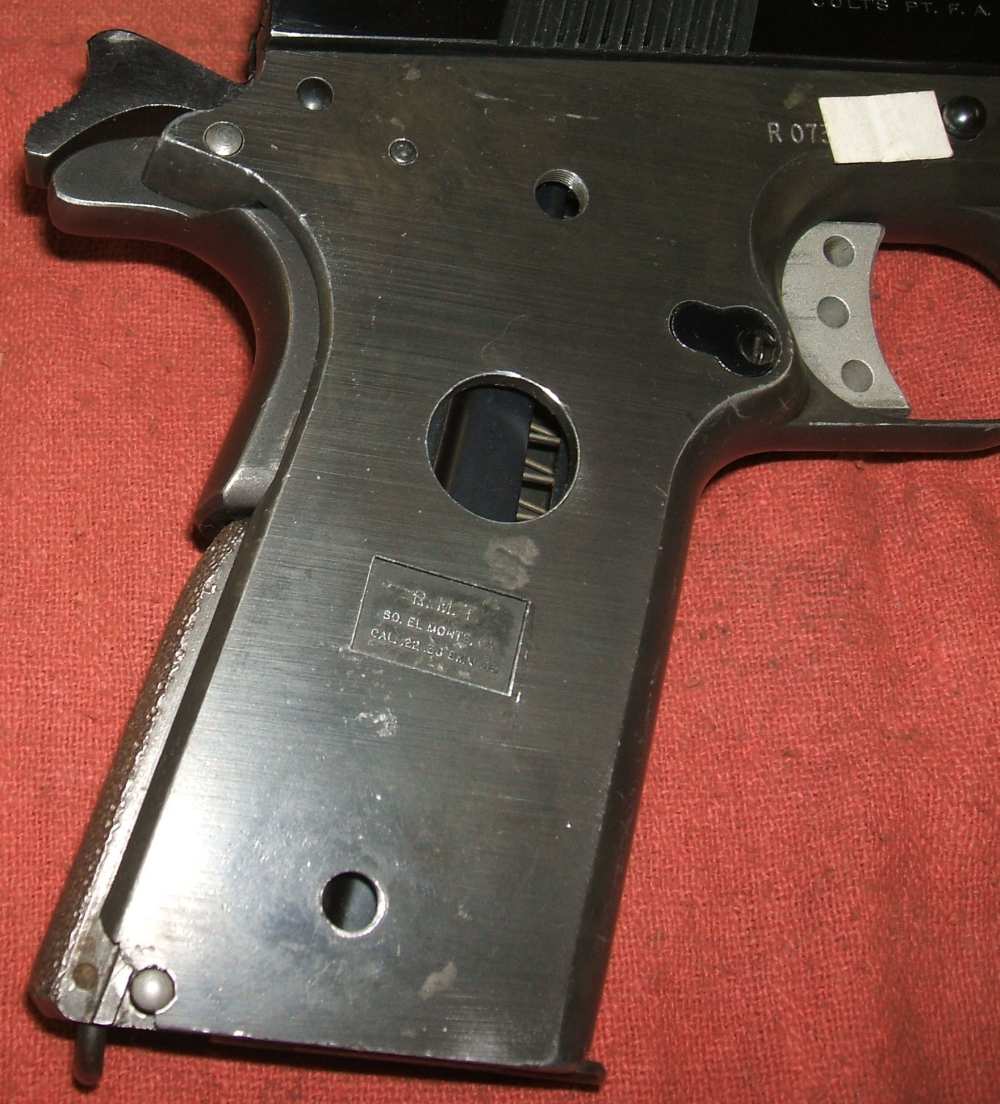 RMT 1911a1 Government Receiver Frame Alloy Damaged AS-IS Colt 1911 Style-img-23