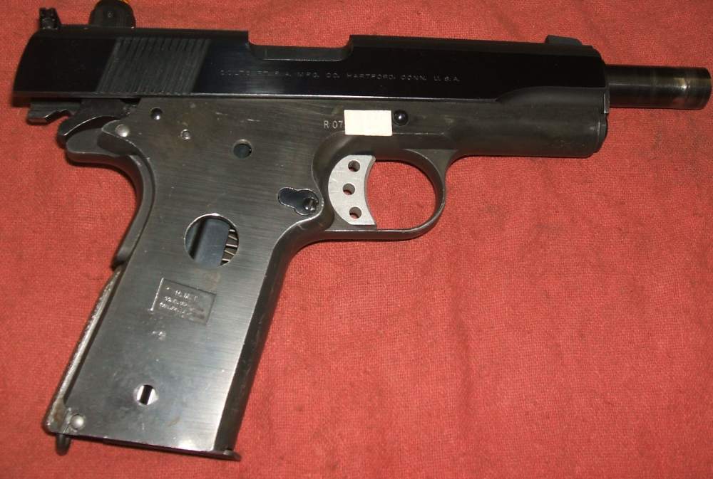 RMT 1911a1 Government Receiver Frame Alloy Damaged AS-IS Colt 1911 Style-img-20