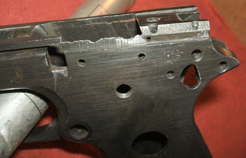 RMT 1911a1 Government Receiver Frame Alloy Damaged AS-IS Colt 1911 Style-img-15