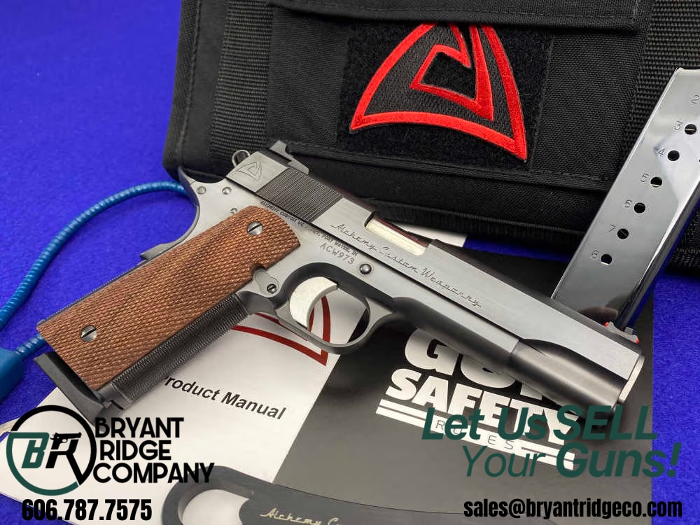 HIGH END Alchemy Custom Weaponry ACW PRIME 45ACP *HAND FITTED PREMIUM 1911*-img-0