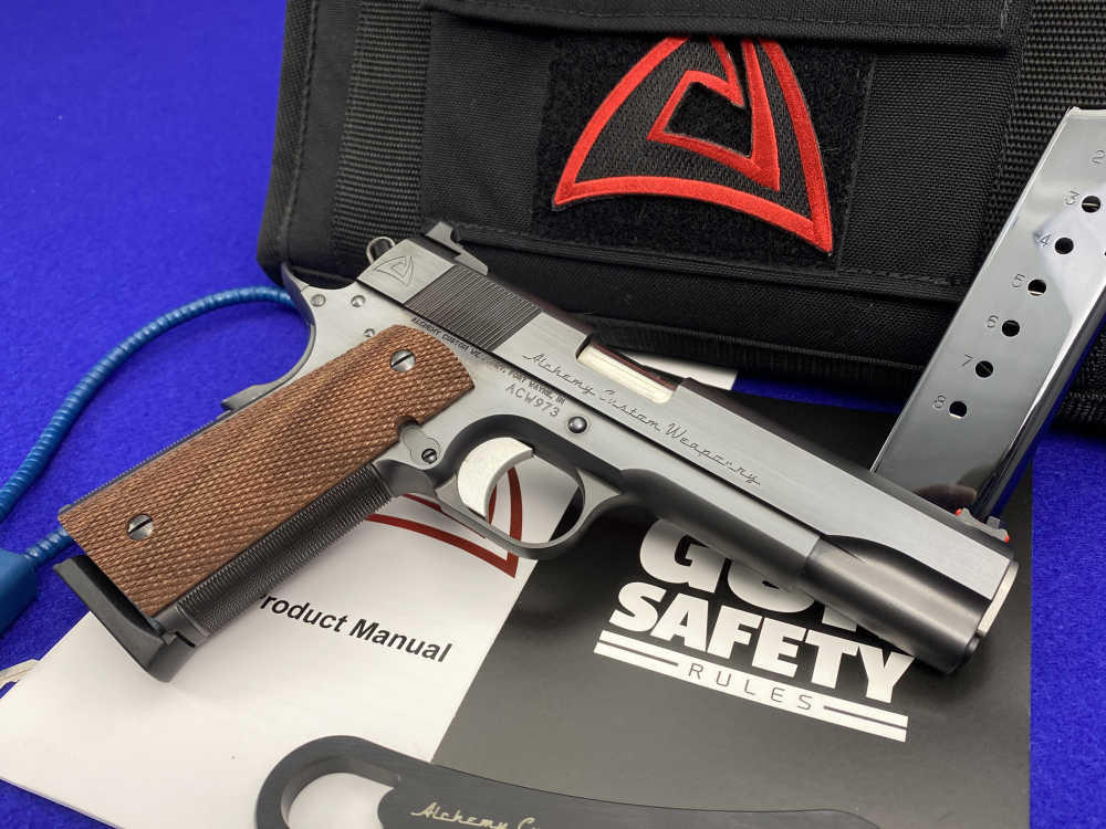 HIGH END Alchemy Custom Weaponry ACW PRIME 45ACP *HAND FITTED PREMIUM 1911*-img-47
