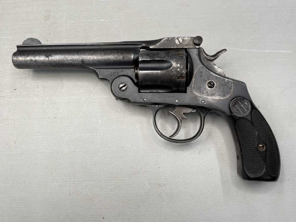 Spanish .44 cal revolver C&R Orbea Hermanos top break 4.75"-img-1