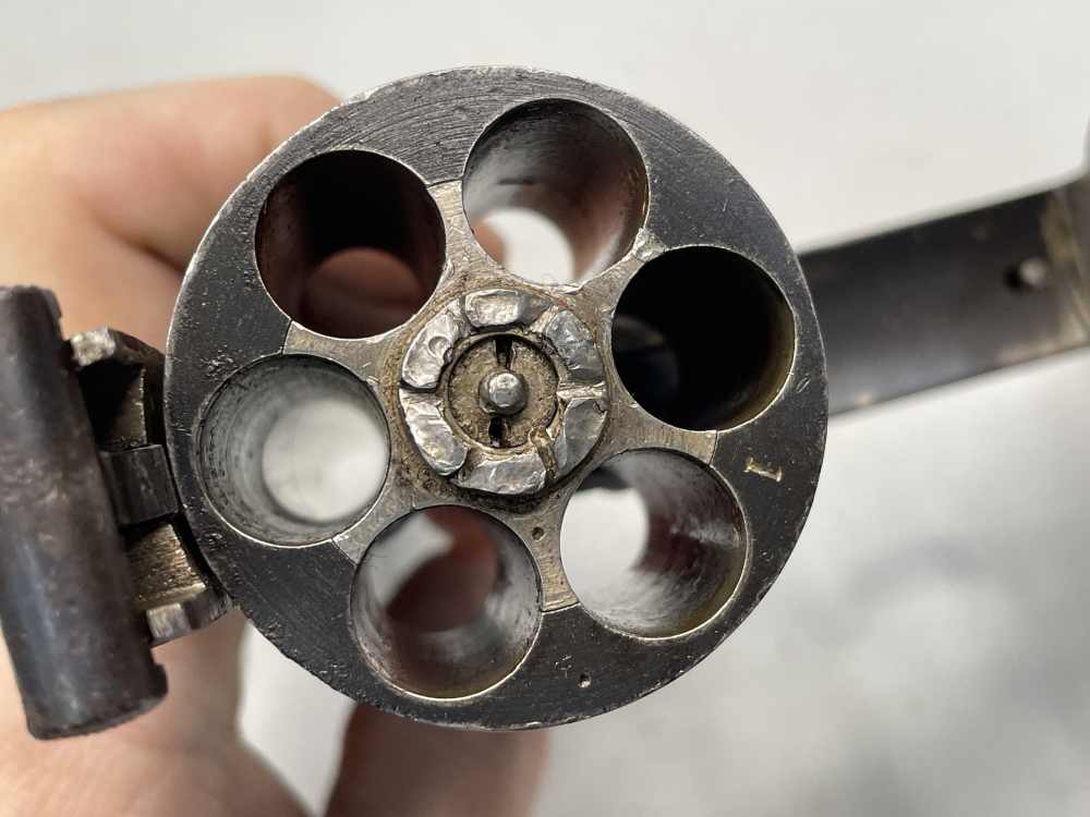 Spanish .44 cal revolver C&R Orbea Hermanos top break 4.75"-img-21