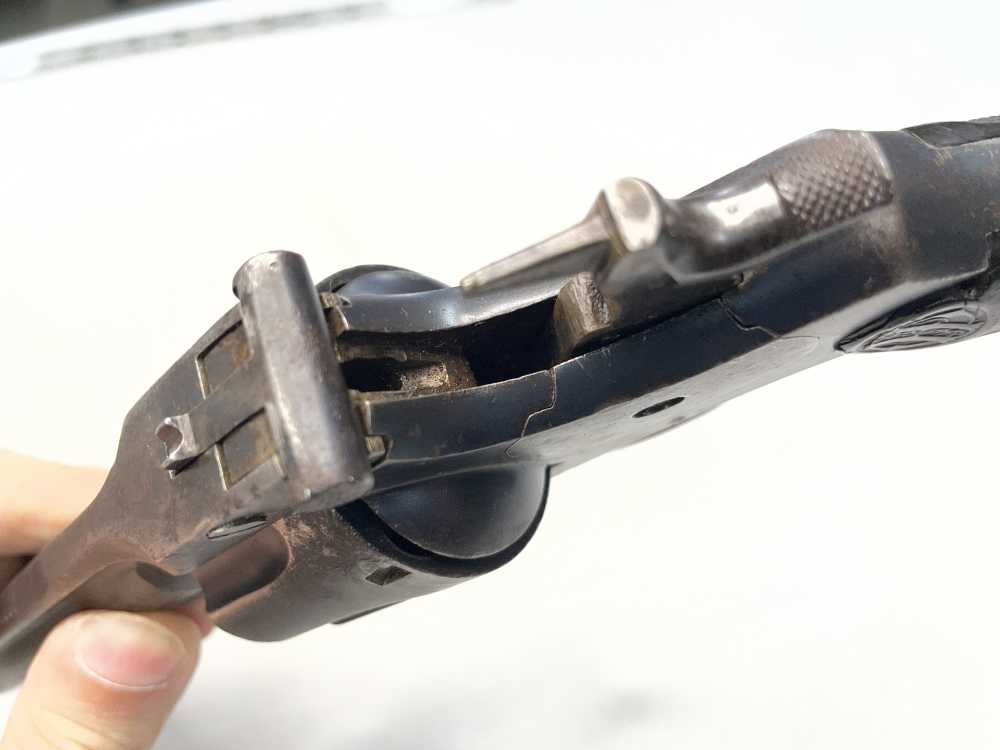 Spanish .44 cal revolver C&R Orbea Hermanos top break 4.75"-img-16