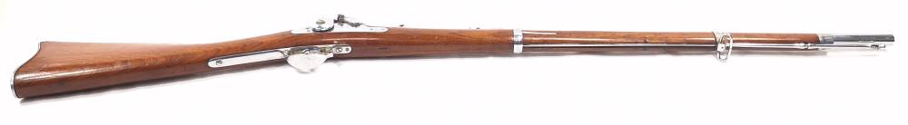 Springfield Model 1873 .45-70 Trapdoor Breech Block NIckel Plated Rifle-img-9