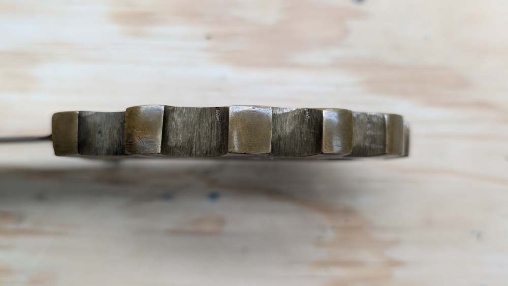WWII Australian Cogwheel Knuckle Knife D-Guard Trench Bowie & Sheath-RARE-img-12