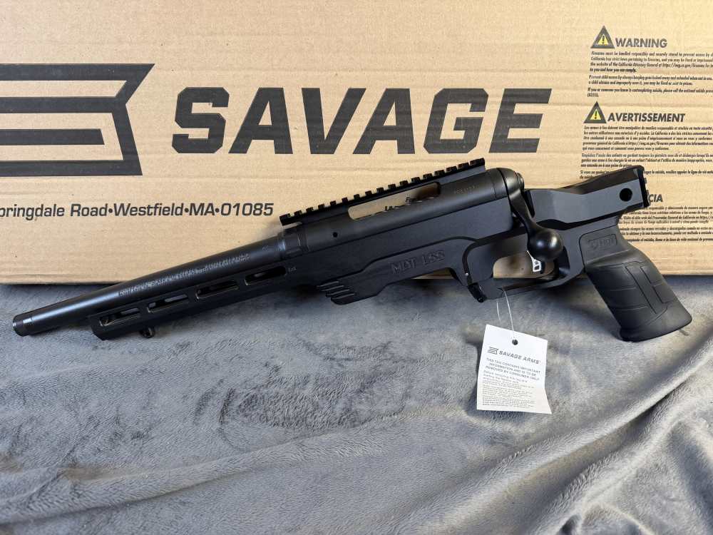 Savage Arms 110 PCS 10.5 Inch Chassis .223 Rem 5.56 Black Penny Bid-img-0