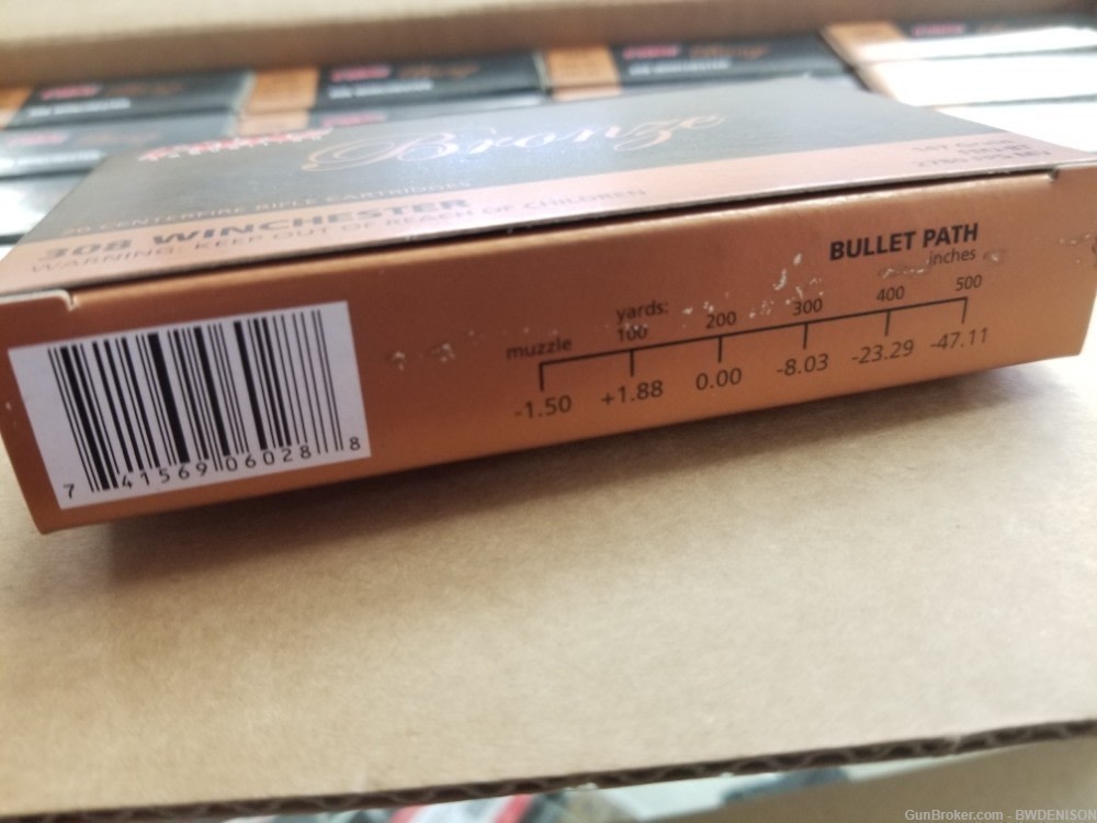 Bulk PMC 308 308B 147gr FMJ-BT 741569060288 500 Rounds-img-1