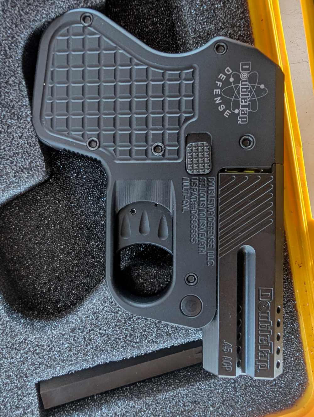 Doubletap 9mm and 45acp in a Pelican case Double Tap 45 9-img-1