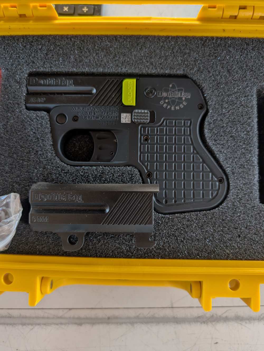 Doubletap 9mm and 45acp in a Pelican case Double Tap 45 9-img-0