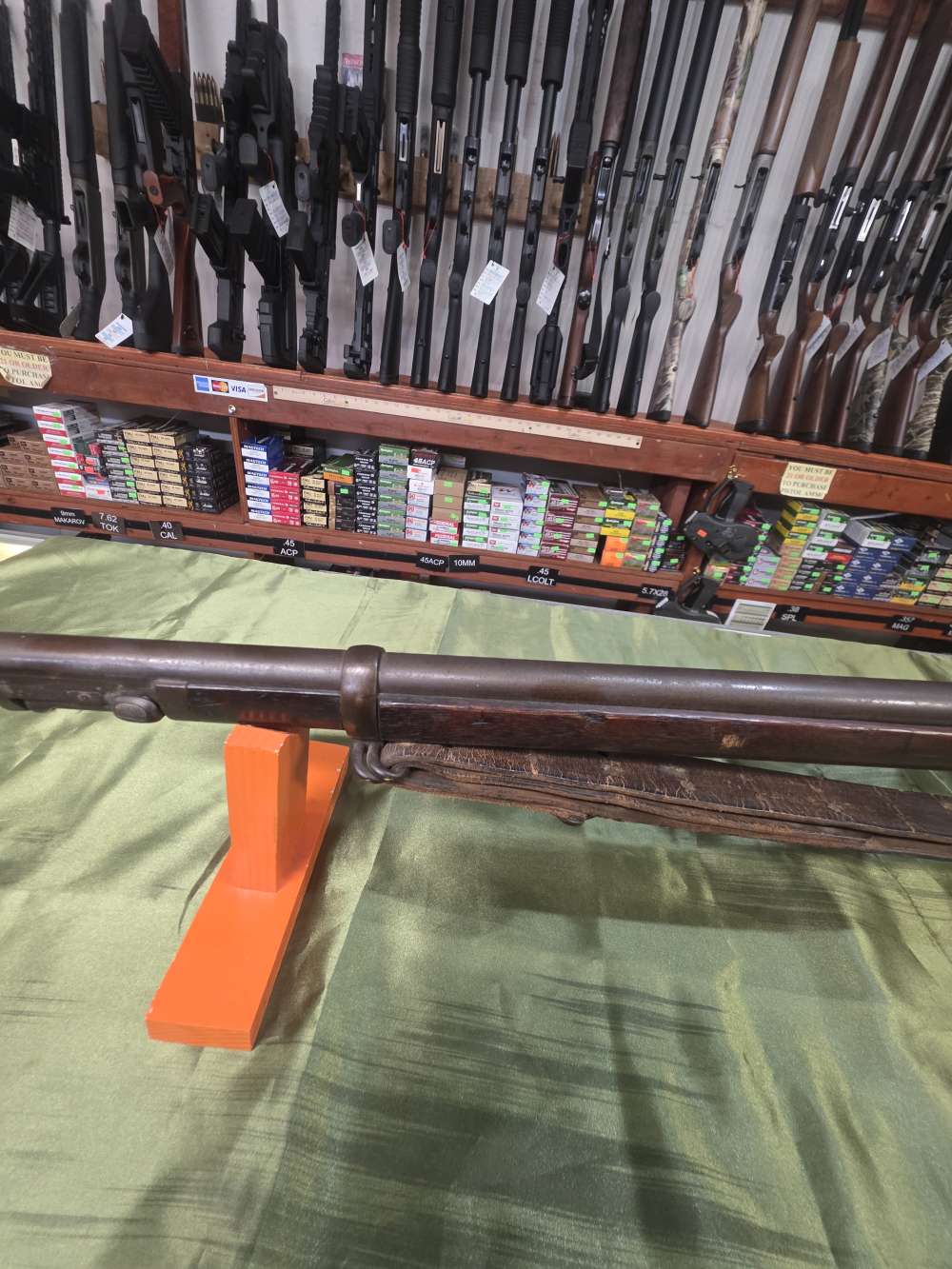 1884 Springfield Trapdoor 45-70 with Spike Bayonet Antique -img-17