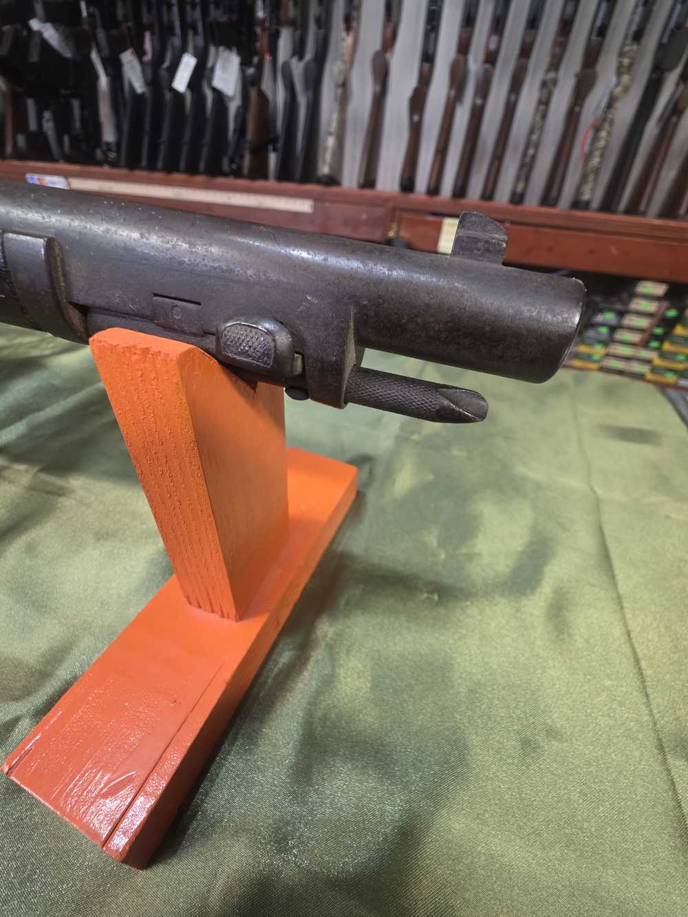 1884 Springfield Trapdoor 45-70 with Spike Bayonet Antique -img-3