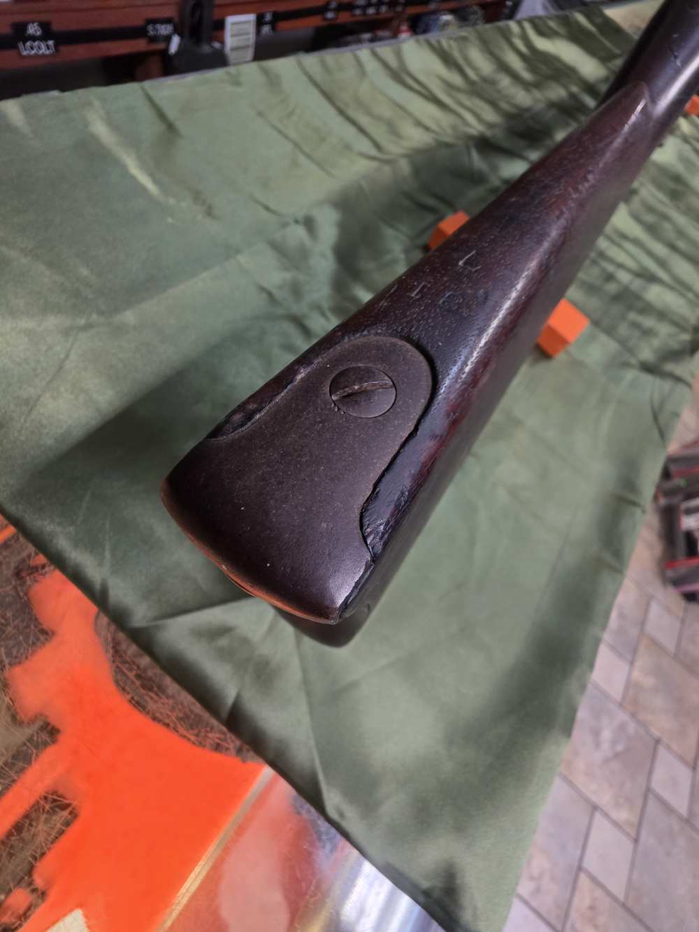 1884 Springfield Trapdoor 45-70 with Spike Bayonet Antique -img-11