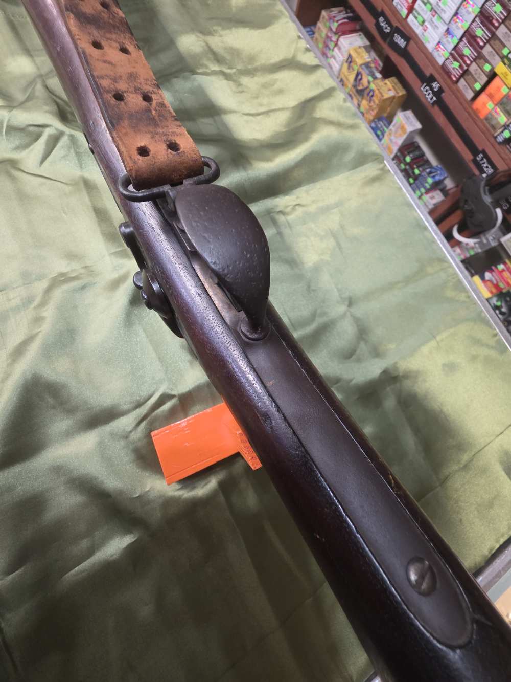 1884 Springfield Trapdoor 45-70 with Spike Bayonet Antique -img-24