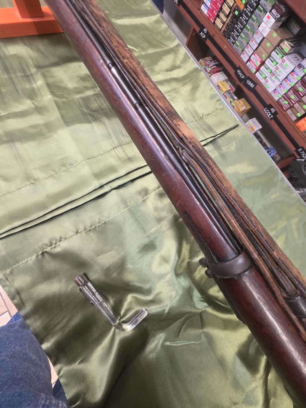 1884 Springfield Trapdoor 45-70 with Spike Bayonet Antique -img-22