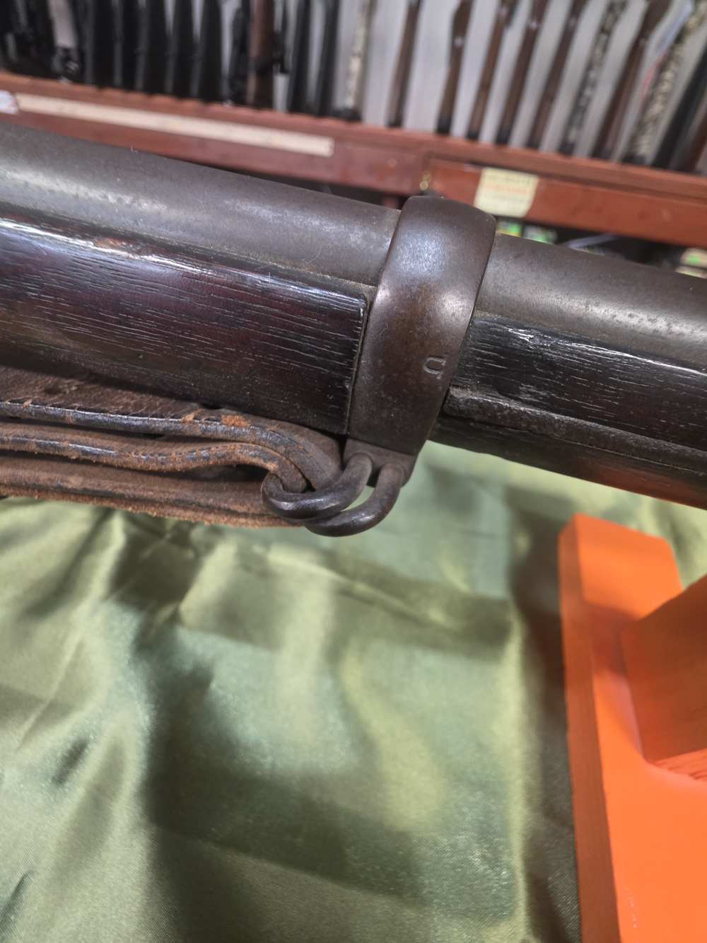 1884 Springfield Trapdoor 45-70 with Spike Bayonet Antique -img-4