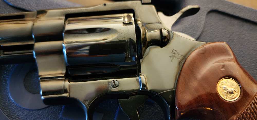 COLT PYTHON 357 MAGNUM 6 INCH BLUED  1983 MFG DATE-img-3