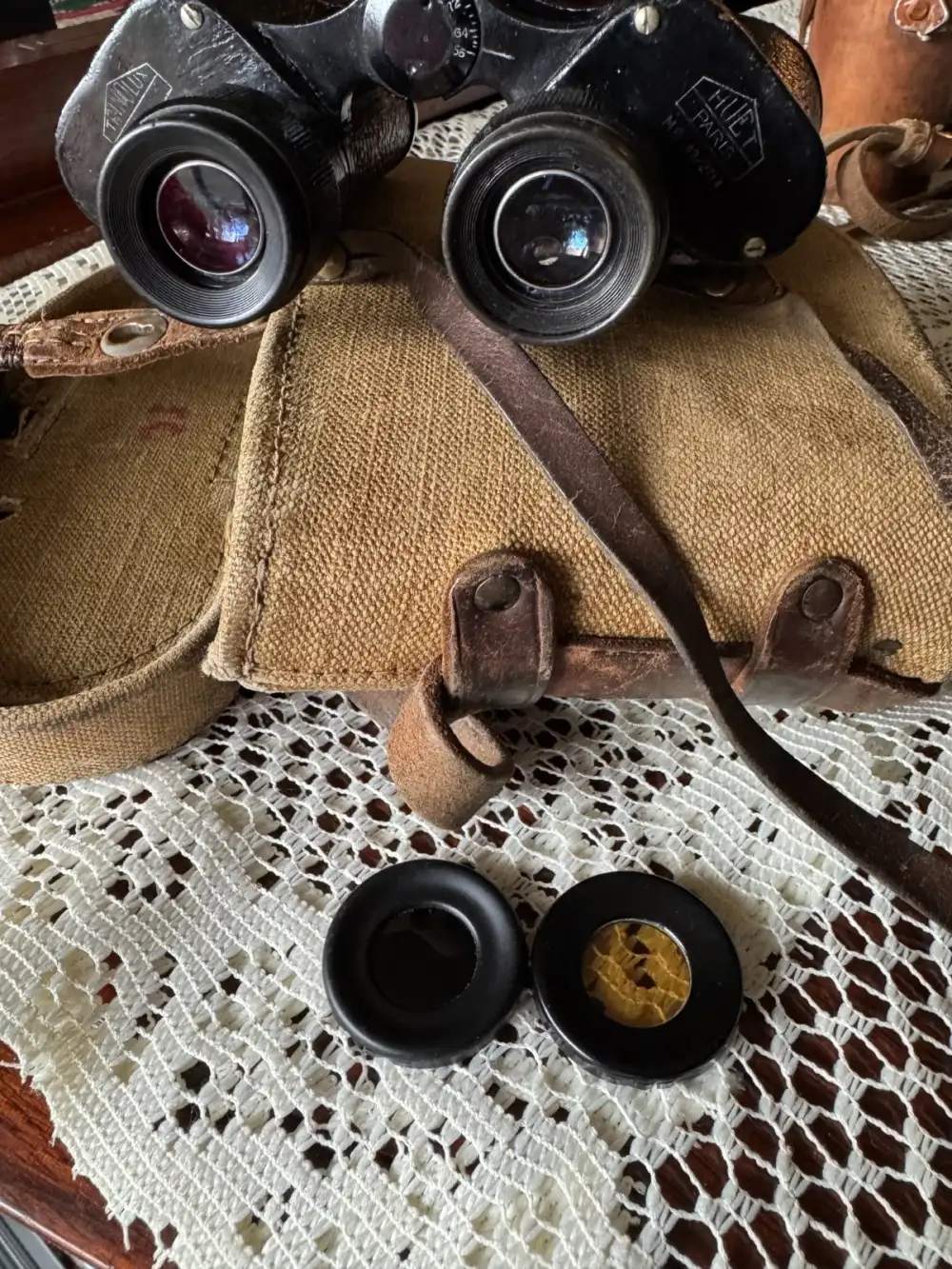 Cold War Russian AIR FORCE 10x80 FLAK BINOCULARS Rare Zeiss T*Coating EXC+-img-14