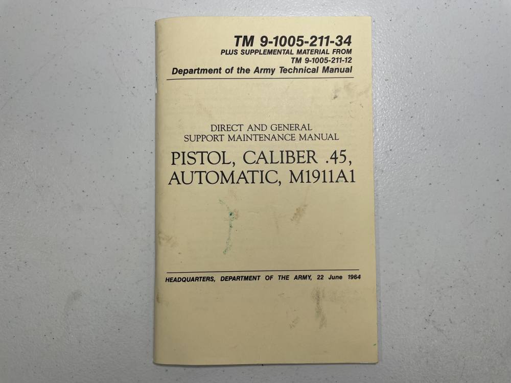 Colt M1911 USGI 1919 Production - Augusta Arsenal Rebuild-img-23