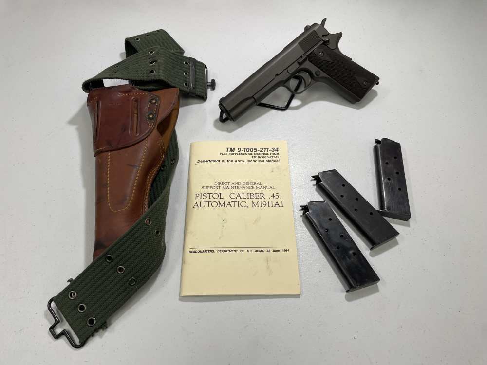 Colt M1911 USGI 1919 Production - Augusta Arsenal Rebuild-img-0