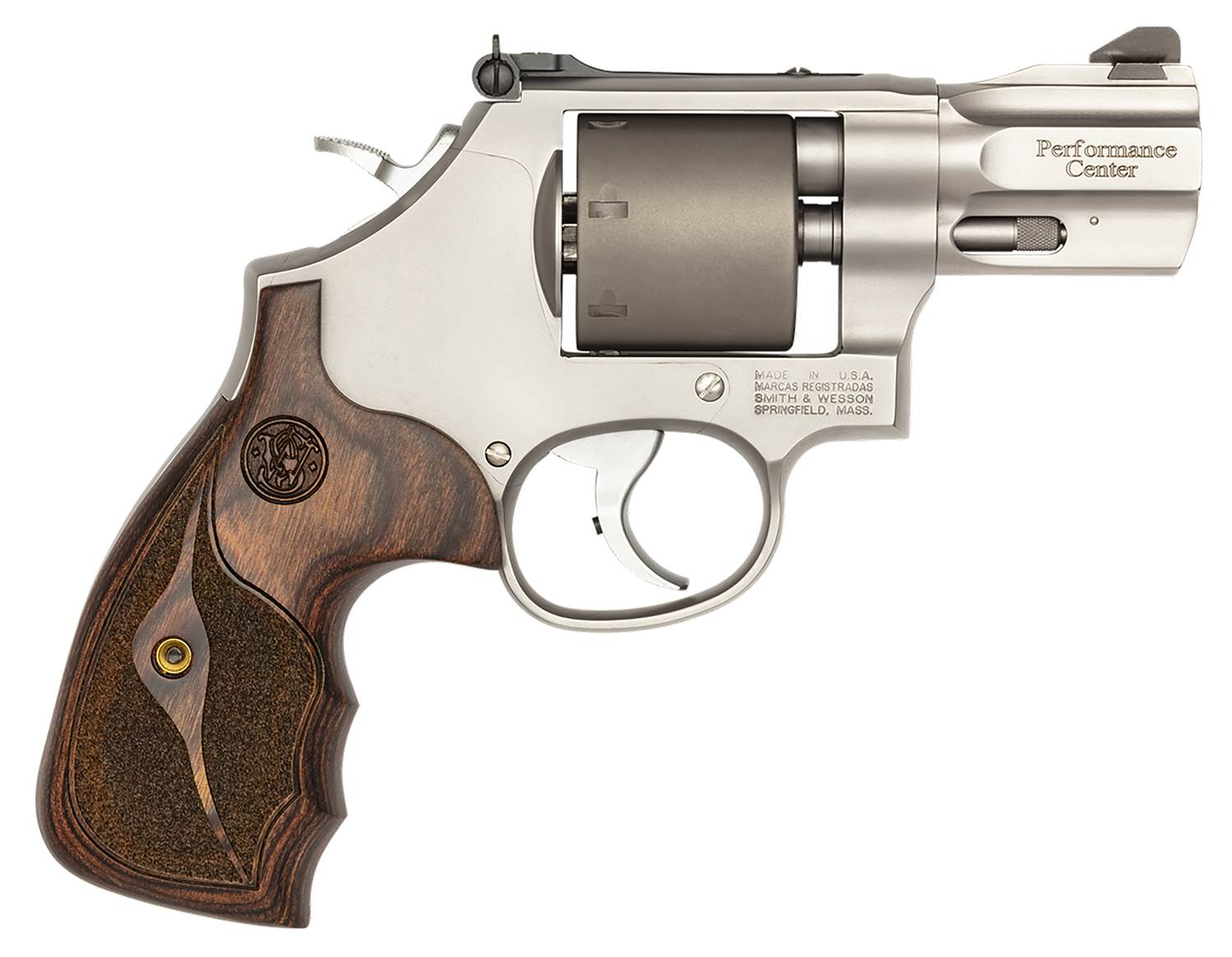 10227 Smith and Wesson 986 Performance Center 9mm 2.5" 7rd Matte Stainless-img-0
