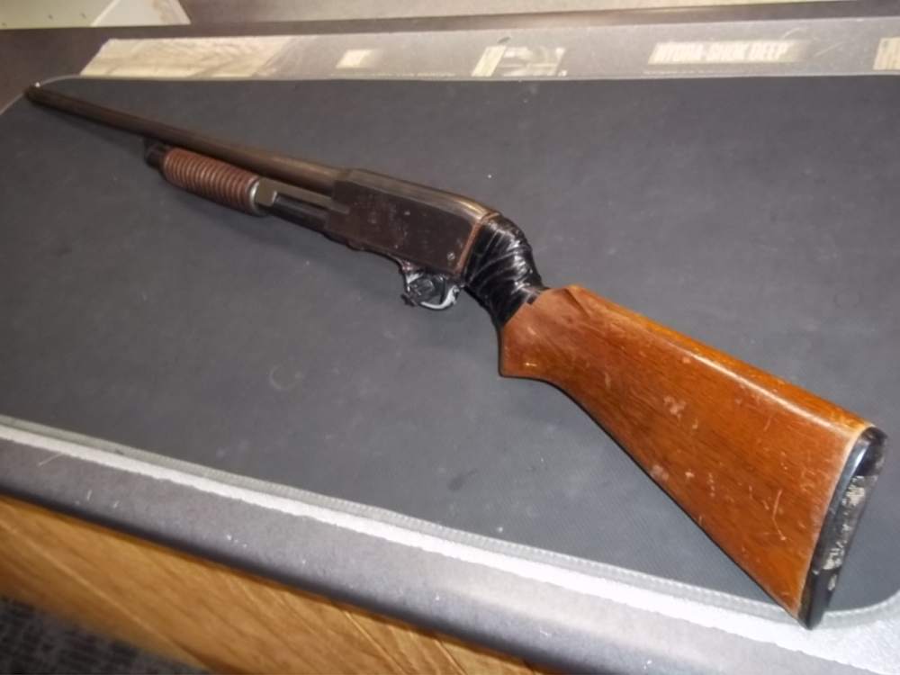 SAVAGE STEVENS 820B PUMP ACTION 12GA PARTS PROJECT GUN PENNY START .01-img-8