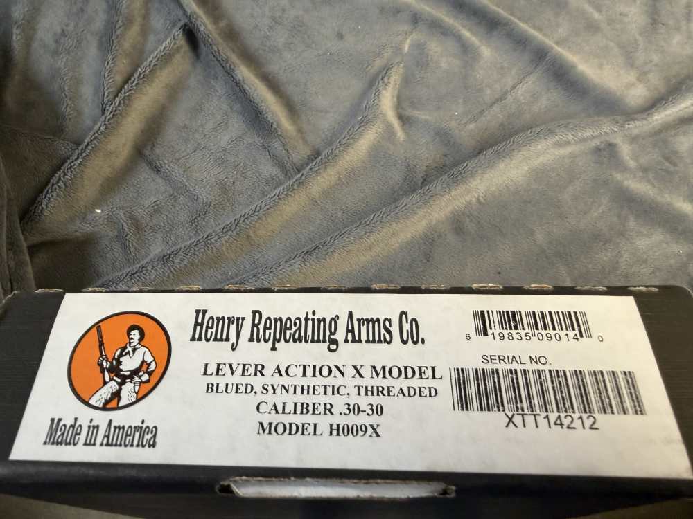 Henry  Lever Action X Model 30-30 Winchester 21" Rifle - #H009X Penny Bid-img-9