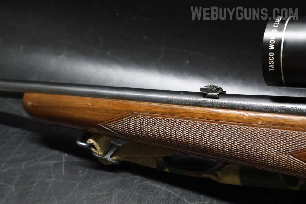 Winchester Model 70 Featherweight w/ Scope Bolt Action Rifle .270 Win-img-8