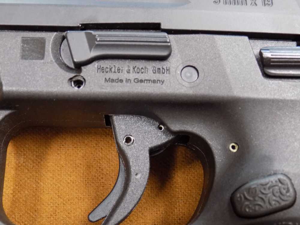 H&K VP9-B P1 9mm Semi Auto Pistol Night Sights, 3-17 Rnd, Mags, Like New -img-7
