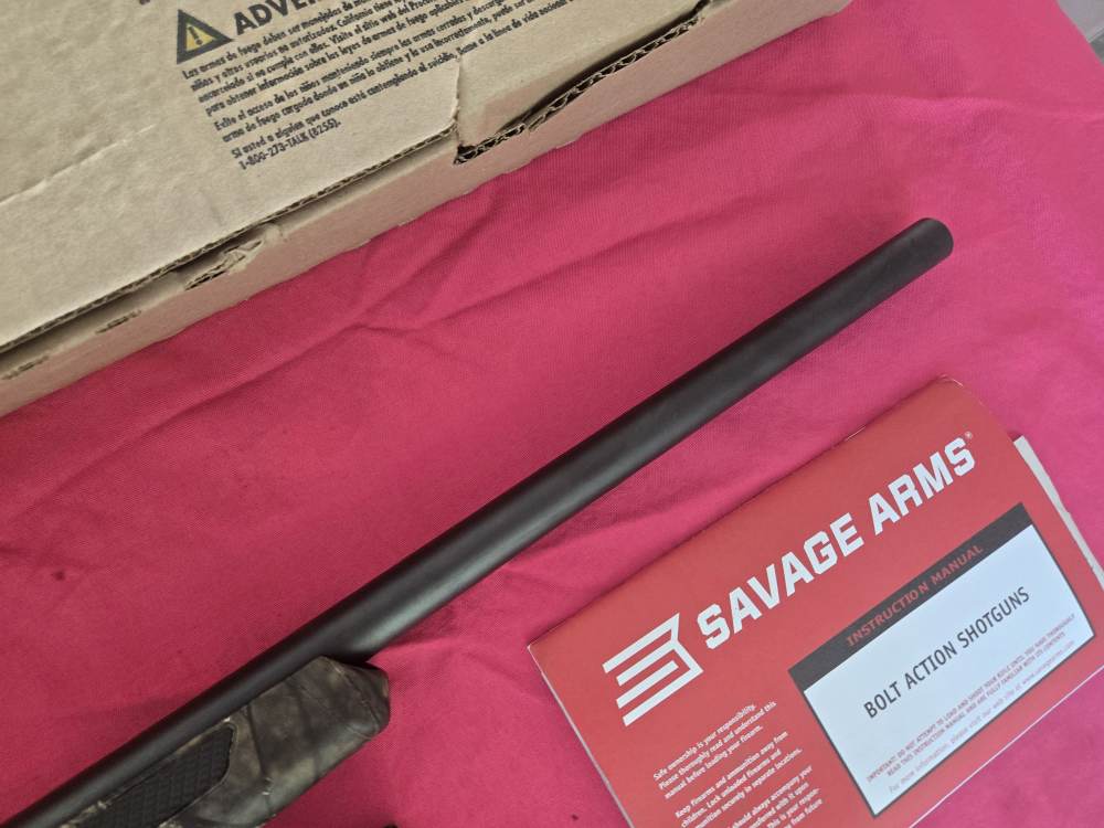 Savage Model 220 Rifled Slug Gun 20 Gauge Mossy Oak 3in-img-4